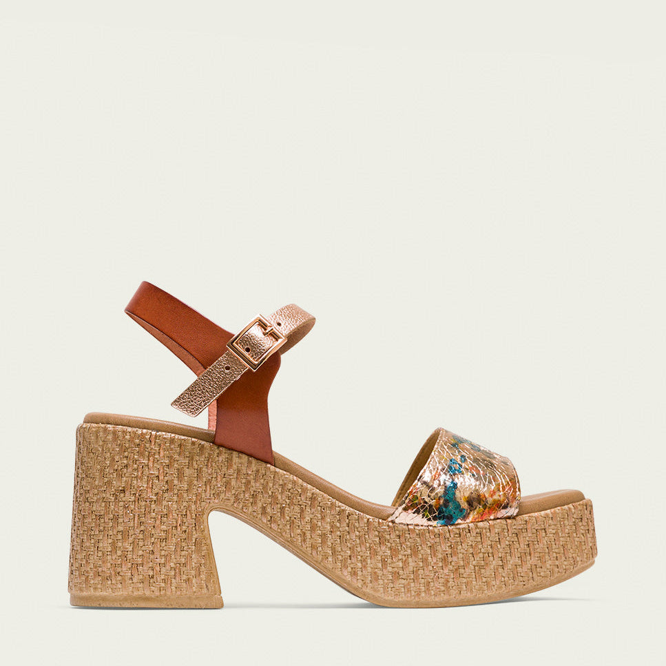 SANDALES À TALON