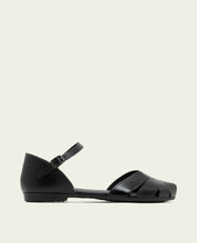 LEATHER FLAT SANDAL ALBA
