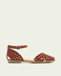 SANDALE PLATE EN CUIR ARIA CUIR
