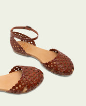 SANDALE PLATE EN CUIR ARIA CUIR