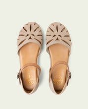 SANDALES EN CUIR TAUPE ARENA BIANCA