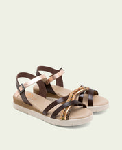 FABIANA MOKA WEDGE HEEL SANDAL