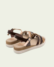 FABIANA MOKA WEDGE HEEL SANDAL
