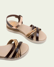 FABIANA MOKA WEDGE HEEL SANDAL