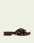 GRACIA MOKA JEWEL HEEL SANDAL