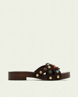 GRACIA MOKA JEWEL HEEL SANDAL