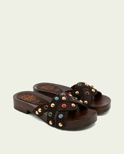 GRACIA MOKA JEWEL HEEL SANDAL