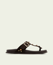 HARPER MOKA SLAVE FLAT SANDAL
