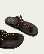 HARPER MOKA SLAVE FLAT SANDAL