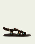 HAZEL MOKA FLAT SANDAL