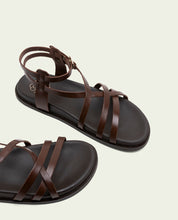 SANDALE PLATE EN CUIR HERA CUIR