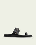 HADID BLACK FLAT SANDAL