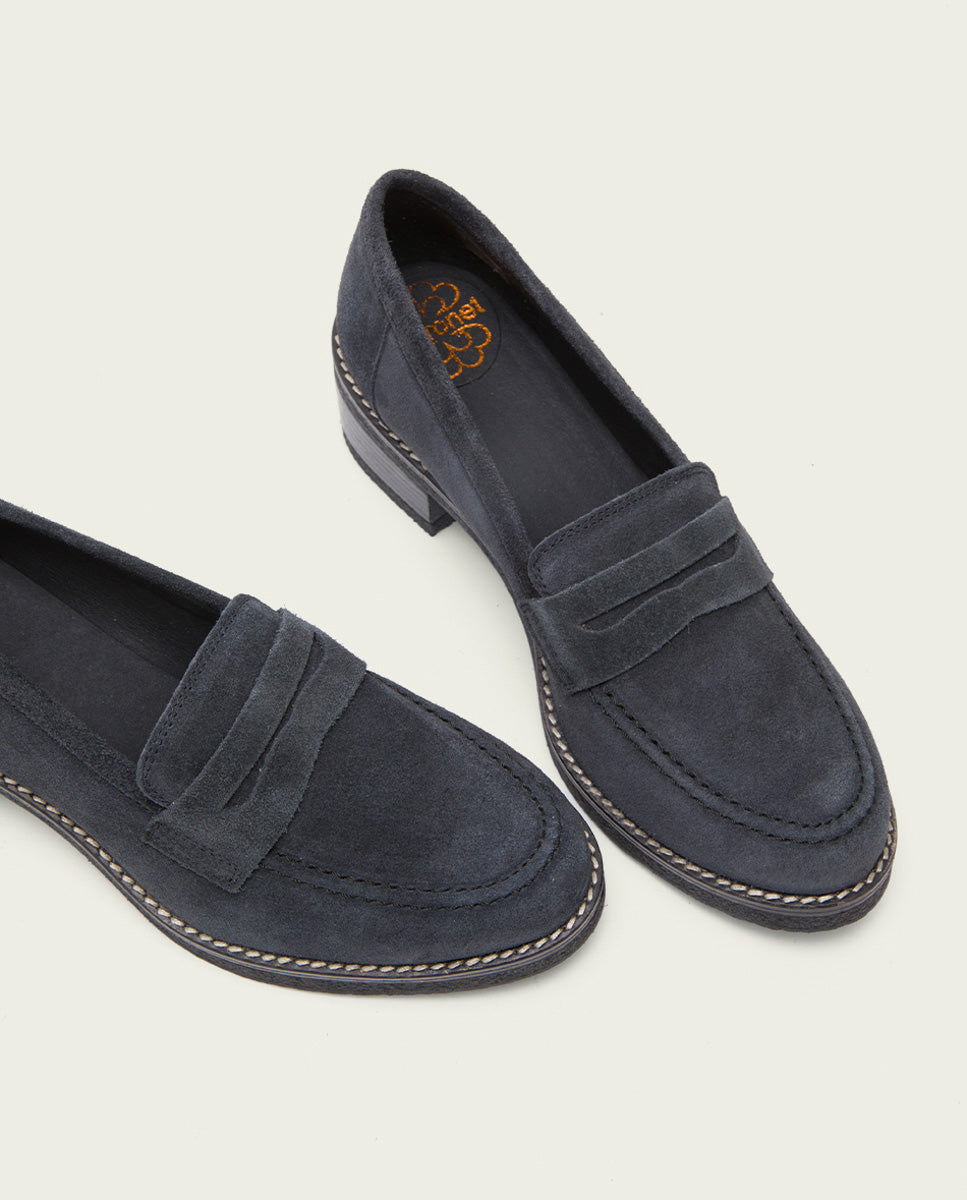 CARBON FLAT LOAFERS PARIS