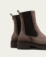 BOTTINES DE ROULEAU AVEC ÉLASTIQUES KIRA GRIS