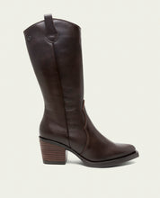 Moka Nerea Leather Cowboy Boots