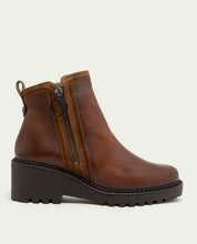 LEATHER PAZ LEATHER ZIPPER ANKLE BOOTS