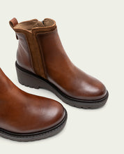 LEATHER PAZ LEATHER ZIPPER ANKLE BOOTS