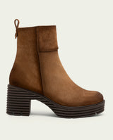 LEATHER SALMA LEATHER ZIPPER BOOTS