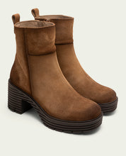 LEATHER SALMA LEATHER ZIPPER BOOTS