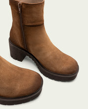 LEATHER SALMA LEATHER ZIPPER BOOTS