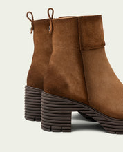 LEATHER SALMA LEATHER ZIPPER BOOTS