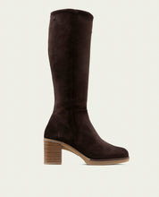 Tina Moka Leather Heeled Boots