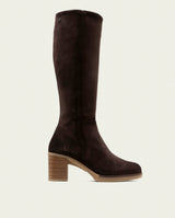 Tina Moka Leather Heeled Boots