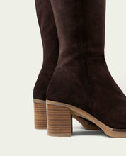 Tina Moka Leather Heeled Boots
