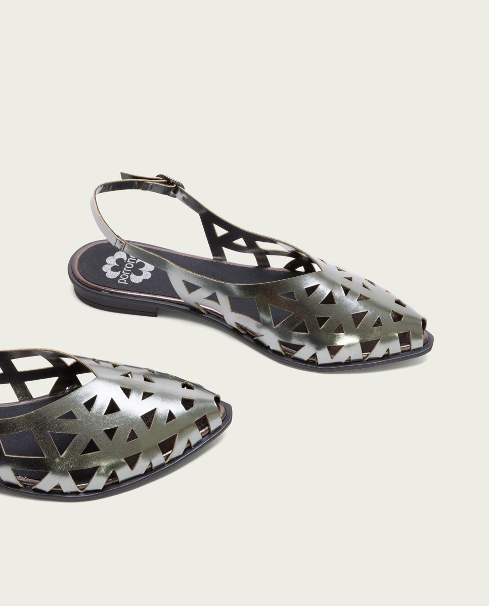 RINA LEAD FLAT BALLET SHOES