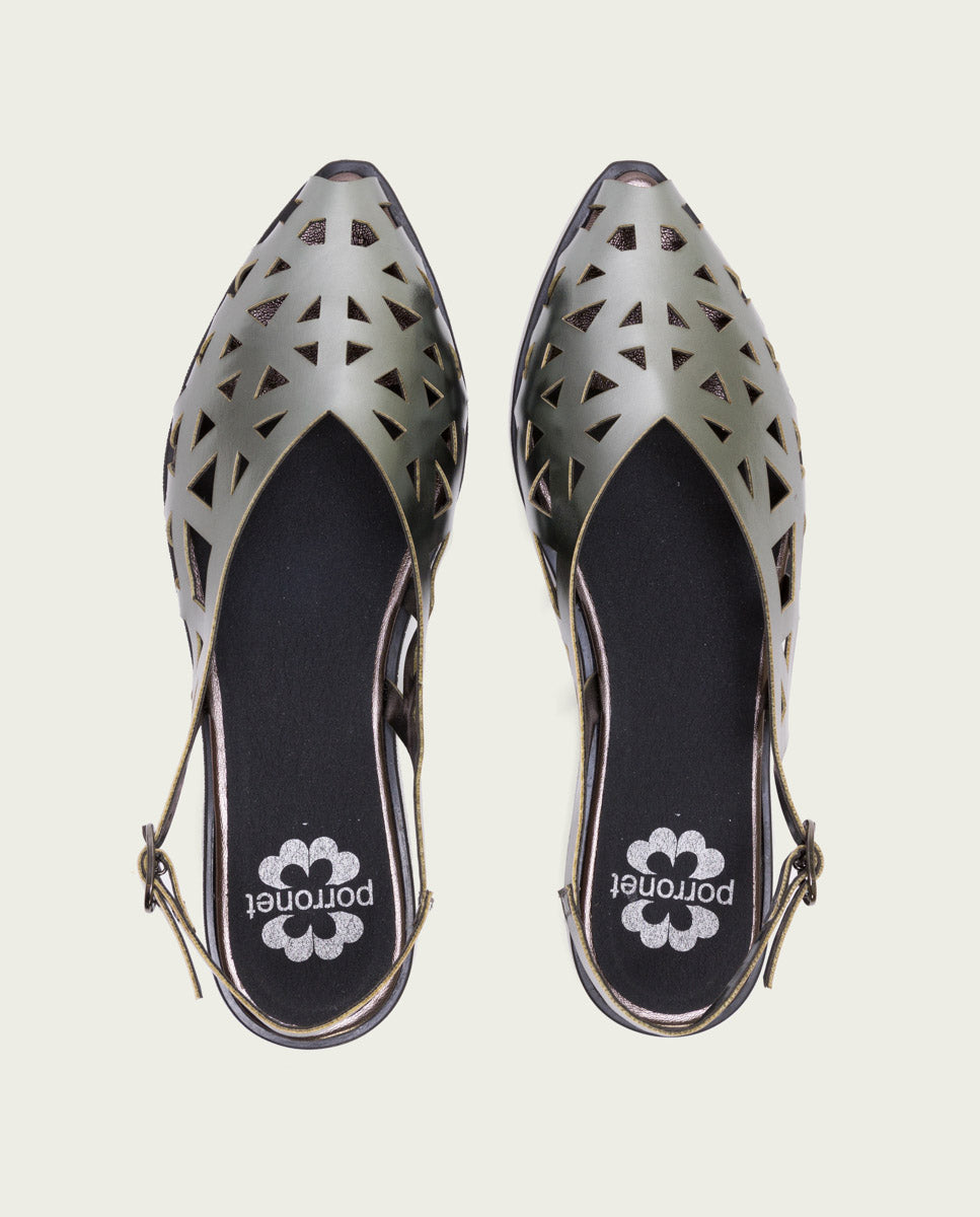 RINA LEAD FLAT BALLET SHOES