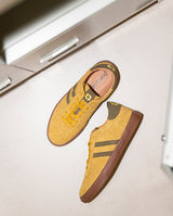 GREEN AND MUSTARD SUEDE SPORT SNEAKERS VIENA