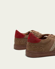 PARIS CUIR CAMEL TAUPE ROUGE