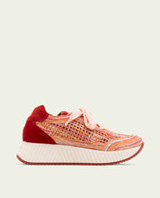 CHAUSSURES DE SPORT EN CUIR ET TISSU INÉS ARENA OR